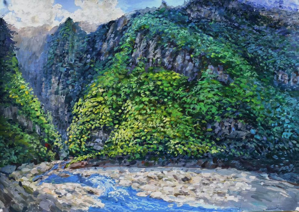 碧水長歌繞巴山