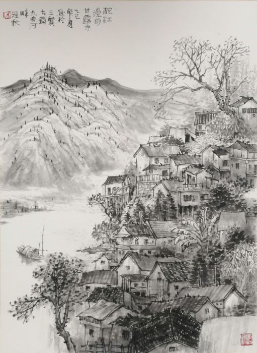 沱江邊的甘露寺