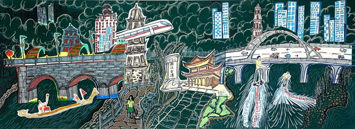 沱水織錦：古建與城共生長